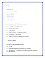 Translation of Holy Quran in 74 Languages